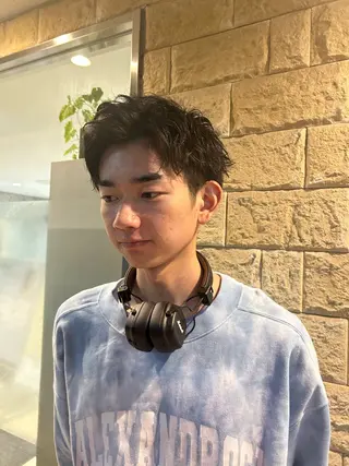 パーマ メンズ メンズ得意です💥 ハユカといいます❗️のヘアスタイル