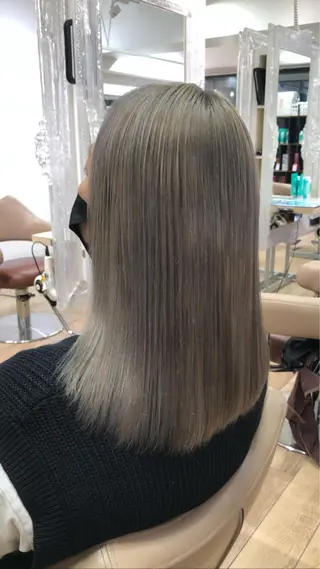 ミディアム カラー 渡辺 大輝 メンズパーマのヘアスタイル