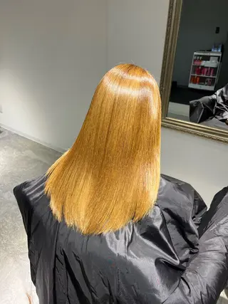 セミロング 髪質改善✨ /冨永隆誠のヘアスタイル