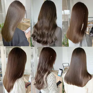 カラー 津田 七美希のヘアスタイル