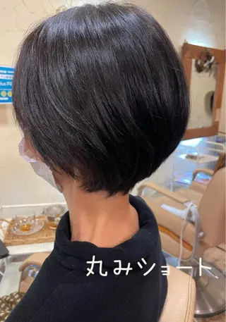 ショート 大鹿 数馬のヘアスタイル