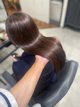 セミロング 杉野/髪質改善 Zina博多店長のヘアスタイル