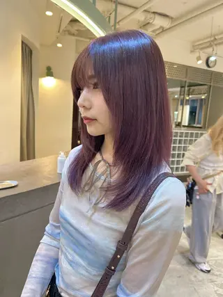 ミディアム FILMS柏店所属・宮本 悠利のヘアスタイル