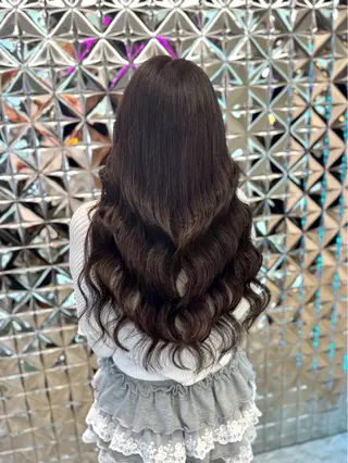 ロング カラー Love Stasy所属・ラブスタシー エクステ/カラーのヘアスタイル