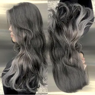 ロング カラー ヘアアレンジ ブリーチ＆カラーが 得意☀️望月宣雄☀️のヘアスタイル