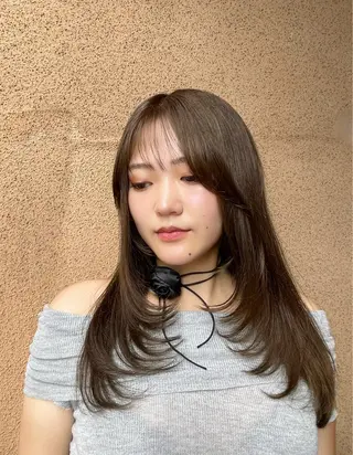ロング カラー AROMAhair 🩵AYAKOのヘアスタイル