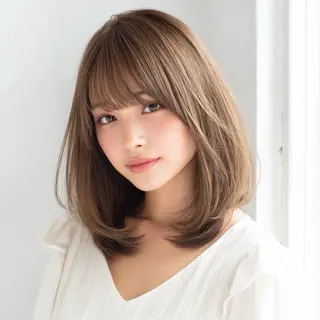 ミディアム 🎀Kubu大橋 夏夢🎀のヘアスタイル