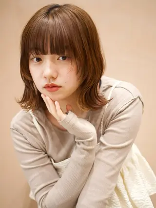 ミディアム パーマ 💖🌷越後 遥🌷💖のヘアスタイル