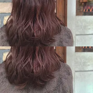 ロング カラー ヘアアレンジ emme エミィ/立川のヘアスタイル