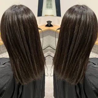 ロング カラー レイヤーカット/ 艶カラー/RYOMAのヘアスタイル
