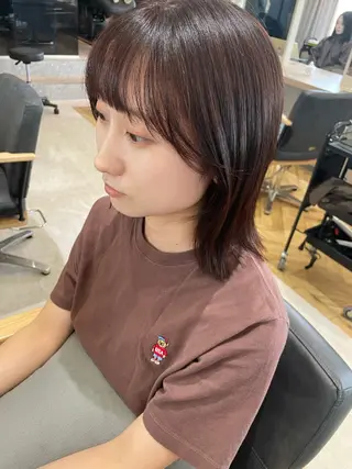 ミディアム カラー Asumi 髪質改善/美髪/艶髪のヘアスタイル