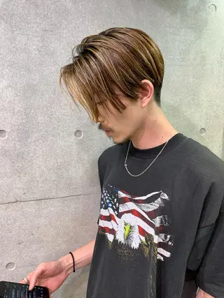 メンズ オシャレ髪✔️ 店長オオキアキヒロのヘアスタイル