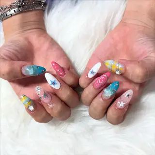 ロング mao .のネイルデザイン