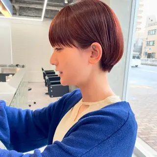ショート カラー おぐらみゆう 🍎ボブ/ショートのヘアスタイル