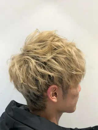 ショート カラー メンズ joli 【立川】のヘアスタイル