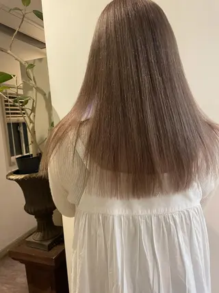 ロング カラー classic 新横浜所属・大人girly🛋️ 🤍yukakoのヘアスタイル