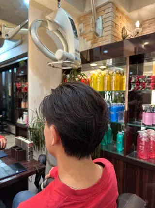 メンズ 縮毛矯正&髪質改善/ きょうの🐺のヘアスタイル