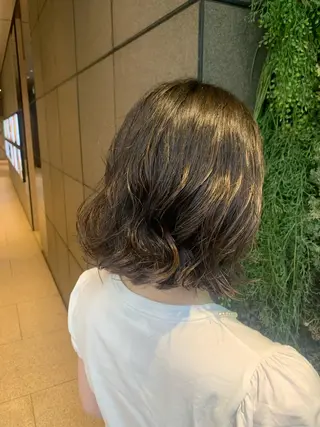 ショート パーマ SALOWIN    銀座RAY 2所属・yamashika honokaのヘアスタイル