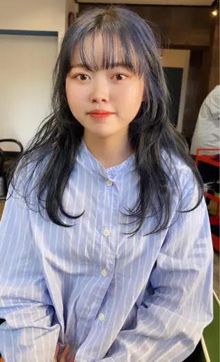 セミロング カラー ネイル マツエク・マツパ アイブロウ 広島/ボブ/レイヤー 🌿‬wakabaのヘアスタイル