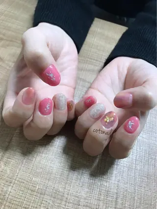 ショート ネイル ツメトマツゲ .のネイルデザイン