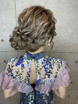 ヘアアレンジ lien natsukiのヘアスタイル