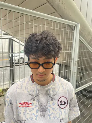 パーマ メンズ 大阪美容師 minoriのヘアスタイル
