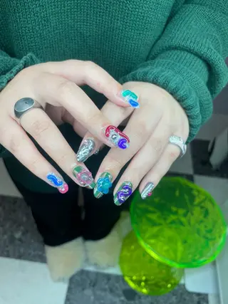 ネイル posa nail モエミのネイルデザイン
