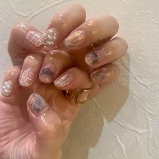 ネイル 《ニュアンスネイル》 risaのネイルデザイン