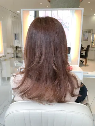 ミディアム La fith hair rond 立川店所属・kyosuke 透明感カラーのヘアスタイル