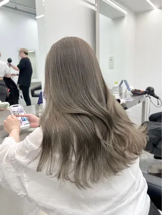 ロング カラー 盛れる艶カラー💍 羽衣🍨横浜🪄ྀིのヘアスタイル