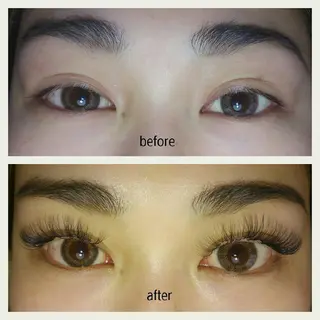 マツエク・マツパ Rouge ・ K  　のマツエク・マツパデザイン