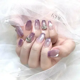 ネイル éclat nail studio（She nail studio内）所属・韓国ワンホン éclat🩵飯山のネイルデザイン