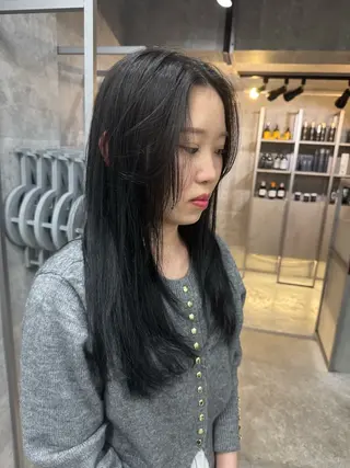 ロング NOOS omotesando所属・お悩み改善あなたの" You"💚❤️💛のヘアスタイル