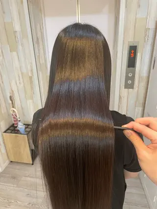 ロング カラー HIKARU副店長/ ✨️髪質改善のヘアスタイル