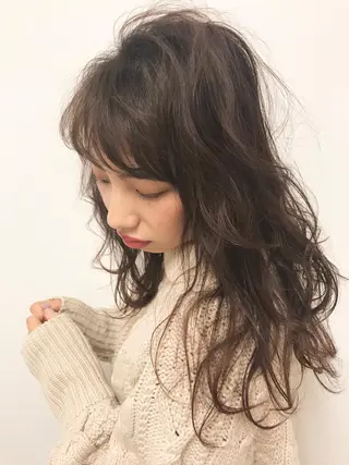 福永速人 /メンズパーマのヘアスタイル