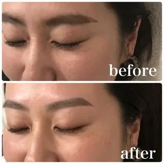 カラー パーマ メンズ アイブロウ ar+ hair salon所属・眉毛専門店✨ar+ 新宿 NARUMIの眉毛・アイブロウイメージ