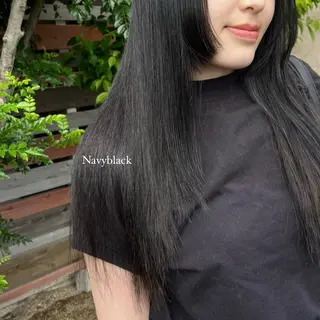 ロング カラー an.nico所属・レイヤー/透明感艶 カラー丸山ななほのヘアスタイル