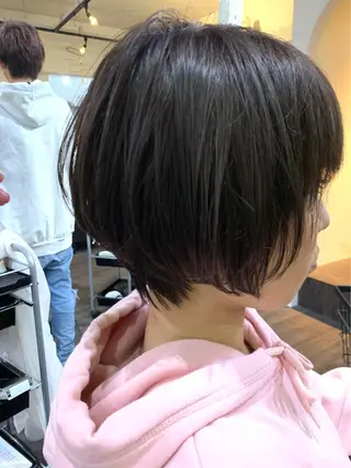 ショート 家田 竜のヘアスタイル