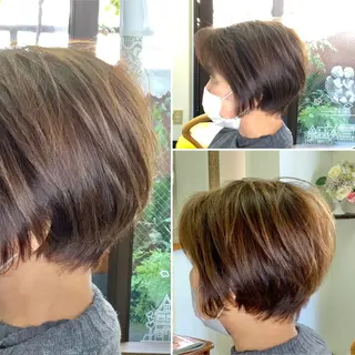 ショート エレガンス 六甲店(面貸)のヘアスタイル