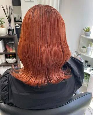 ミディアム 🌸インナーカラー 🌸藤井春華のヘアスタイル