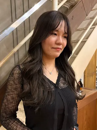 セミロング mashu北堀江店所属・似合わせカラー/ 堀江美容室/レミ🎀のヘアスタイル