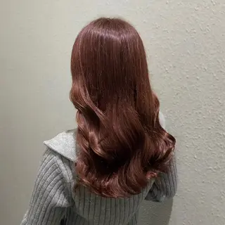 カラー RINA🦋 【韓国風/艶髪】のヘアスタイル