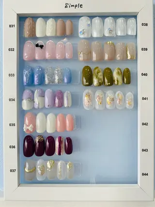 ネイル M'CLAIR所属・M'CLAIR makikoのネイルデザイン