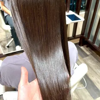 ロング パーマ Venti  hair&spa所属・沖瀬 凪沙のヘアスタイル