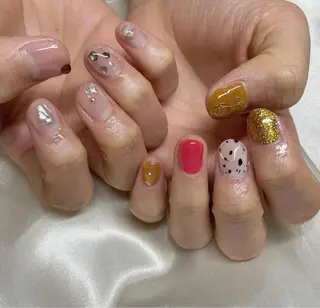 ネイル ミルフィーユ /Tomoeのネイルデザイン