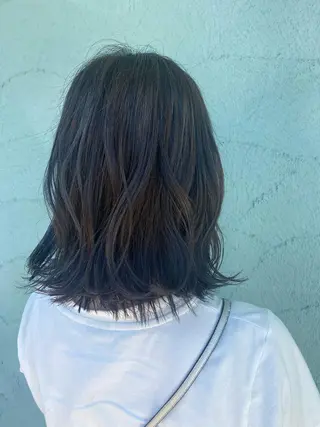 ミディアム カラー ☔️サロンモデル募集 ☔️セイラ☔️のヘアスタイル