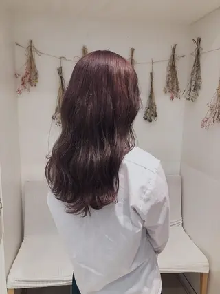 セミロング カラー はだゆうき @hadadan08のヘアスタイル