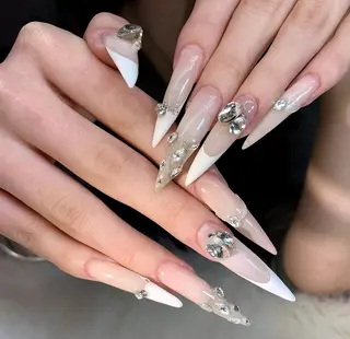 ネイル By moonネイル 🌷ワンホン/韓国風のネイルデザイン