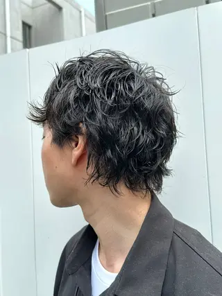 パーマ メンズ 似合わせカット /パーマ岡本淳平のヘアスタイル