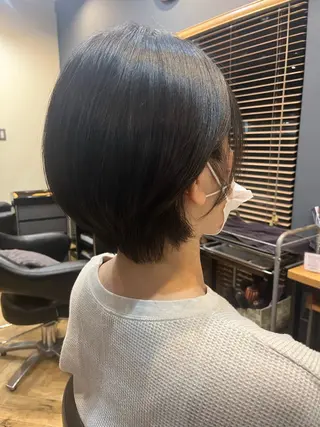 ショート ヘアアレンジ アルター鎌取店所属・aL-ter真宙 ✂️カットモデル募集のヘアスタイル